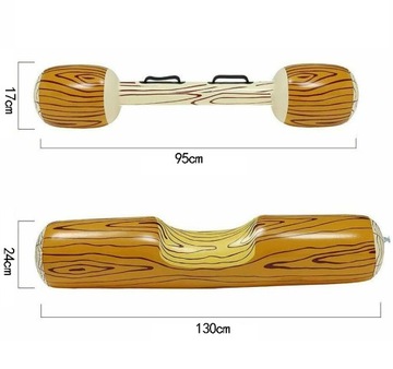 НАДУВНОЙ БАССЕЙН И ВОДНЫЕ ИГРУШКИ НАБОР ДЕРЕВЯННЫХ ПОНТО ИЗ 4 ШТ.