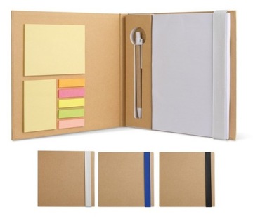 Эко-блокнот из вторсырья с бумажной ручкой!!!