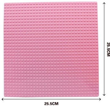 PŁYTA KONSTRYKCYJNA 32X32 PIN RÓŻOWA KLOCKI