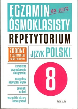 Egzamin ósmoklasisty Polski Greg Repetytorium