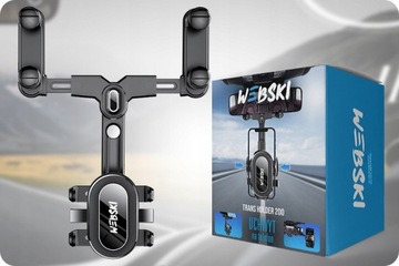 РЕГУЛИРУЕМЫЙ ДЕРЖАТЕЛЬ АВТОМОБИЛЬНОГО ЗЕРКАЛА ДЛЯ СМАРТФОНА