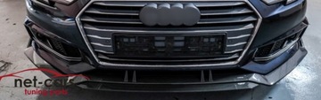 СПОЙЛЕР ДОКЛАДКА AUDI A4 B9 8W -18 S LINE CARBON HYDROGRAPHICS FOR ZD SLINE
