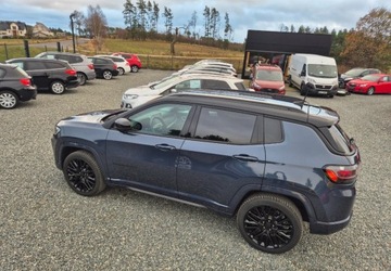 Jeep Compass II SUV Facelifting 1.5 MHEV T4 130KM 2022 Jeep Compass Bezwypadkowy Zarejestrowany PL Stan Niemiec, zdjęcie 34