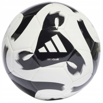 Piłka nożna adidas HT2430 TIRO CLB Biała 5