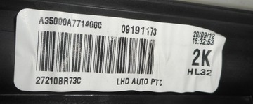 NISSAN OE 27210BR73C RADIÁTOR