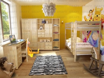 ПРОИЗВОДИТЕЛЬ МЕБЕЛИ ДЕРЕВЯННОЙ СОСНОВОЙ ЯРУСНОЙ КРОВАТИ