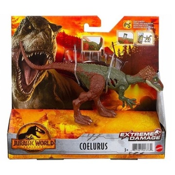 MATTEL JURASSIC WORLD DINOZAUR COELURUS GWN16