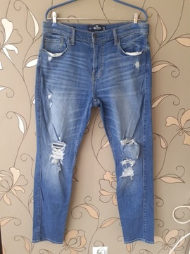 HOLLISTER-SUPER SPODNIE 33/32 J5