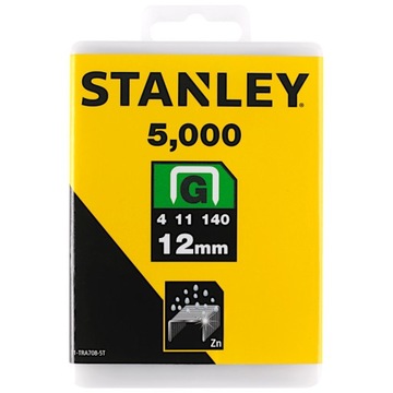 STANLEY Zszywki G 4/11/140 12mm 5000el TRA708-5T