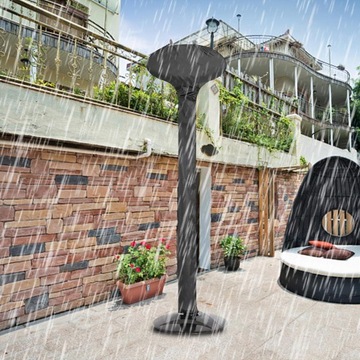 Прочный, дышащий уличный обогреватель для патио.