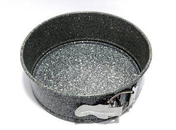 FORMA TORTOWNICA BLACHA GRANITOWA OKRĄGŁA 24CM