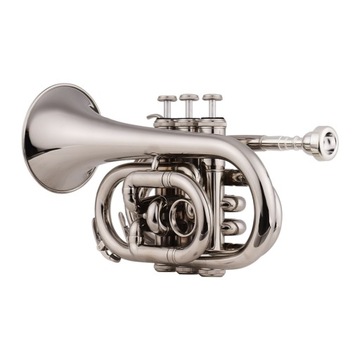 Mini Pocket Trumpet Bb Flat Brass Material Wind