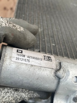 CHLADIČ KLIMATIZACE OPEL ASTRA K V 16- 39131676