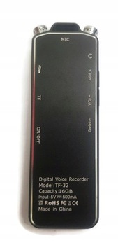 Цифровой диктофон GARMAY TF 32