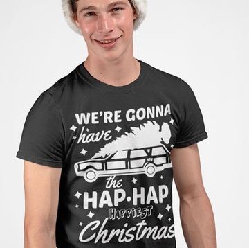 KOSZULKA ŚWIĄTECZNA HAVE THE HAP HAP HAPPIEST