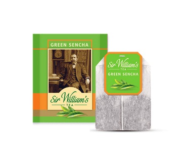 NOWA Sir Williams Tea Green Sencha 50 herbat w kopercie