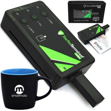 СЧИТЫВАТЕЛЬ КАРТЫ ВОДИТЕЛЯ И ТАХОГРАФА TACHOTERMINAL PRO 2 | + ПРОГРАММА ЧИТАТЕЛЬ+