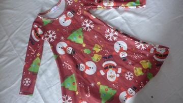 SUKIENKA ŚWIĘTA MIKOŁAJ CHOINKA MERRY CHRISTMAS 116