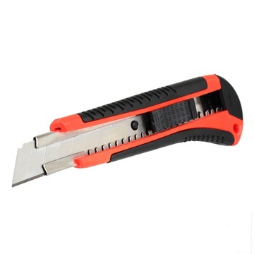 НОЖ ДЛЯ РЕЗКА ОБОЕВ СО СЛОМАННЫМ ЛЕЗВИЕМ 18 ММ УНИВЕРСАЛЬНЫЙ