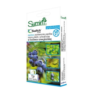 Sumin Switch 62,5 Wg 5g na choroby borówek