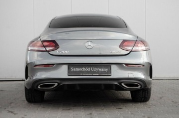 Mercedes Klasa C W205 Coupe Facelifting 1.5 200 184KM 2019 Mercedes-Benz Klasa C 200 4Matic AMG Line 59 000 KM Salon PL Autotrade, zdjęcie 7