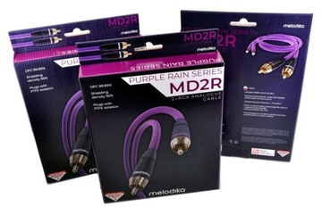 Melodika MD2R10 Interkonekt RCA 1,0m