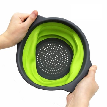 AG659J СИЛИКОНОВЫЙ ДУРШРУГ. СКЛАДНЫЕ 2 ШТ. СИНИЕ