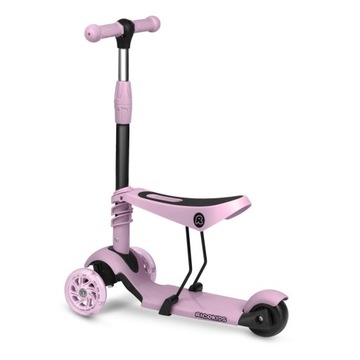 Самокат трехколесный детский Ricokids Cubi - розовый