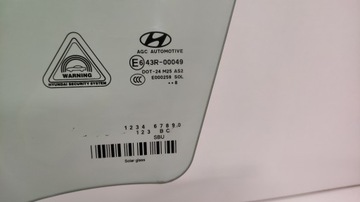 HYUNDAI TUCSON II SKLO (OKNO) DVEŘE LEVÝ PŘEDNÍ 18