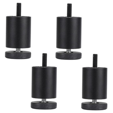 Regulowane nogi meblowe ze stopu aluminium, nogi
