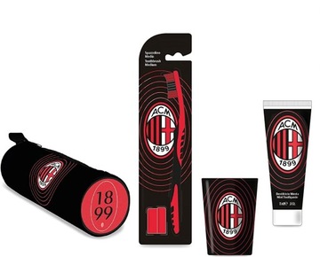 Zestaw Higieniczny AC Milan z Pastą do Zębów