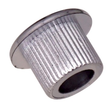 6шт. Хромированные гитарные тюнеры, переходные втулки, 10 мм, серебро 3