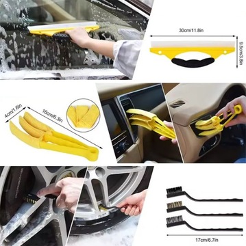 НАБОР ДЛЯ ЧИСТКИ АВТОМОБИЛЯ ЩЕТКИ BAG PADS 22EL XL