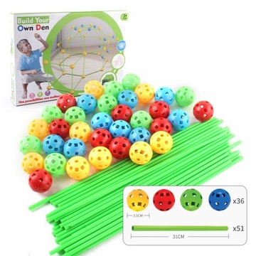 175 X FORT СТРОИТЕЛЬНЫЙ КОМПЛЕКТ ОСНОВАНИЕ ТРУБЫ СТРОИТЕЛЬСТВО ШАРИКОВ Сделай сам