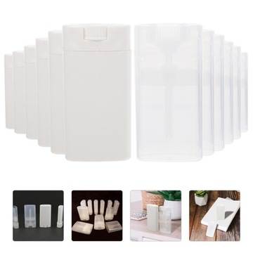 Емкость пластиковых бутылок с дезодорантом и кремом