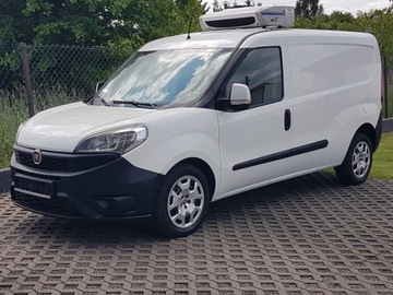 Fiat Doblo III Van 1.6 Multijet 16v 105KM 2016 FIAT DOBLO MAXI CHŁODNIA IZOTERMA AGREGAT DŁUGI L2H1 KLIMA AC KRAJOWY