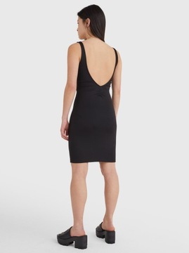 TOMMY HILFIGER SUKIENKA DAMSKA BODYCON BLACK r. S