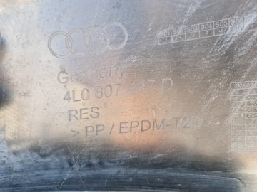 AUDI Q7 4L NÁRAZNÍK PŘEDNÍ MASKA S-LINE