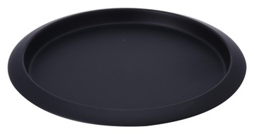 TACA do SERWOWANIA 35cm OKRĄGŁA kelnerska czarna