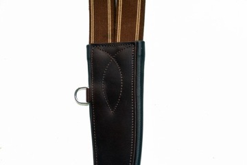 КОЖАНЫЙ ПОДРУГ С РЕЗИНКАМИ 115 СМ, КОРИЧНЕВЫЙ