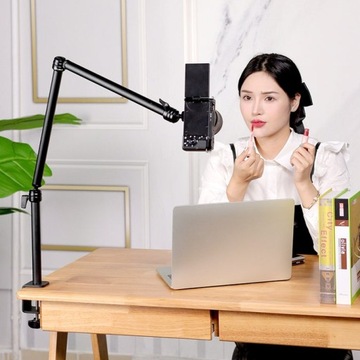 Uchwyt Stołowy Biurkowy Studyjny Ramię Statyw VLOG do Telefonu Ulanzi LS08