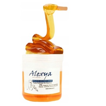 PASTA CUKROWA DLA POCZĄTKUJĄCYCH DO DEPILACJI BIKINI CAŁEGO CIAŁA ALEXYA