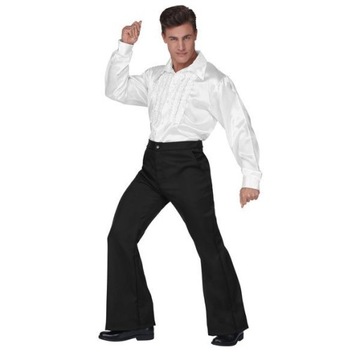 БРЮКИ DISCO GROOVY 70-Х ХИППИ ХИППИ XXL