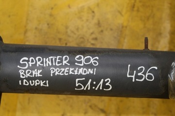 POUZDRO NÁPRAVA ZADNÍHO SPRINTER 906 CRAFTER 51:13