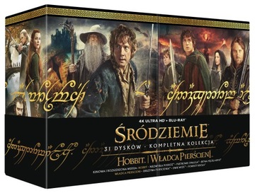 ŚRÓDZIEMIE. KOMPLETNA KOLEKCJA (31BD 4K)
