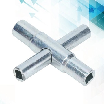 4-ходовой ключ для крана 4 в 1, крестовый ключ для водопроводного крана