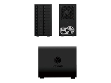 ICY BOX IB-3810-C31 Внешний корпус для 10 жестких дисков 3,5 дюйма SATA