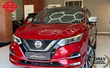 Nissan Qashqai II Crossover Facelifting 1.3 DIG-T  160KM 2020 Nissan Qashqai Automat Tekna FULL Led BEZWYPADKOWY