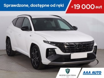 Hyundai Tucson IV SUV 1.6 T-GDI 150KM 2023 Hyundai Tucson 1.6 T-GDI 48V MHEV, Salon Polska
