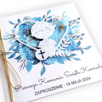 boyheart KOMUNIA | ZAPROSZENIA KOPERTY CHŁOPIEC